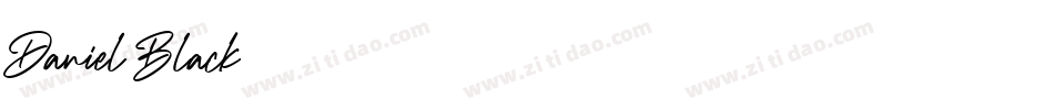 Daniel Black字体转换